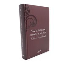Livro São Luís Maria Grignion de Montfort Obras Completas - Luxo