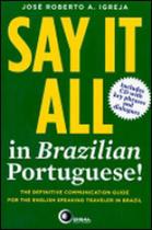 Livro - Say it all in Brazilian portuguese!