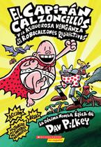 Livro Scholastic Captain Underpants 10 Edição em espanhol