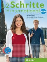 Livro - Schritte International Neu 1+2 - Medienpaket 5 Audio-Cds Und 1 Dvd Zum Kursbuch - HUEBER VERLAG