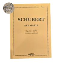 Livro schubert ave maria op. 52 n 6 segun el original piano (estoque antigo)