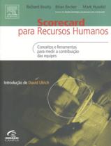 Livro - Scorecard Para Recursos Humanos