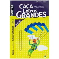 Livro - Scottini Caça-palavras Letras Grandes (32p) N.2014 (Médio)