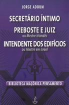 Livro - Secretário Intimo, Preboste e Juiz