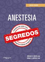 Livro Segredos em Anestesia, 1ª Edição 2023 - Di Livros