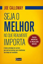 Livro - Seja melhor no que realmente importa