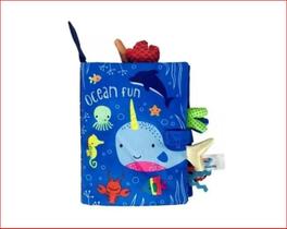 Livro Sensorial Animais Brinquedo Montessori Bebê - Grupo Mixx