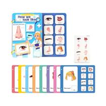 Livro Sensorial Montessori Para Bebês, Brinquedo Educativo Silencioso Para Crianças, Jogo De