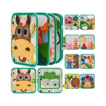 Livro Sensorial Montessori Para Crianças: Brinquedo Educacional De Viagem Para Desenvolvimento Da Livro Sensorial Montessori Para Crianças: Brinquedo Educacional De Viagem Para Desenvolvimento Da