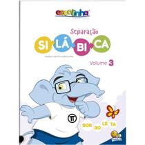 Livro Separação Silábica - Vol. 3 Aprendizado e Alfabetização Infantil - Combinações Divertidas