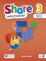 Livro - Share With Friends! 3 - Teachers Edition With App