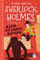 Livro - Sherlock Holmes ilustrado - A liga dos cabeças vermelhas