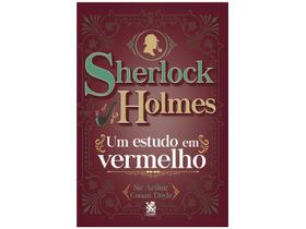 Livro Sherlock Holmes Um Estudo em Vermelho Arthur Conan Doyle