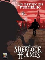 Livro - Sherlock Holmes - Um Estudo Em Vermelho Capa Dura