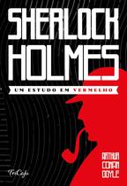 Livro Sherlock Holmes - Um estudo em vermelho