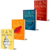 Livro Símbolo Perdido + Inferno + Origem + Segredo Final - Vol 3-6 - Dan Brown Livro Símbolo Perdido + Inferno + Origem + Segredo Final - Vol 3-6 - Dan Brown