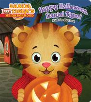 Livro Simon Spotlight Feliz Halloween Daniel Tiger com Abas