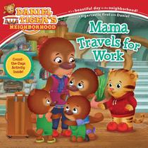 Livro Simon Spotlight Mama Viaja a Trabalho Daniel Tiger