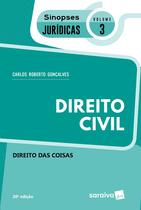 Livro - Sinopses - Direito Civil - Direito das Coisas - Volume 3 - 20ª Edição 2020
