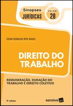 Livro - Sinopses jurídicas: Direito do trabalho - 9ª edição de 2019