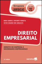 Livro - Sinopses jurídicas: Direito empresarial - 11ª edição de 2019