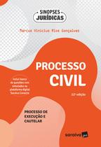 Livro - Sinopses Jurídicas-Processo Civil - Processo de Execução e Cautelar - 22ª Edição 2024 Livro - Sinopses Jurídicas-Processo Civil - Processo de Execução e Cautelar - 22ª Edição 2024