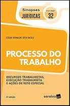 Livro - Sinopses jurídicas: Processo do trabalho - 6ª edição de 2019