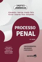 Livro - Sinopses Jurídicas - Processo Penal-Procedimentos, Nulidades e Recursos - 21ª Edição 2024 Livro - Sinopses Jurídicas - Processo Penal-Procedimentos, Nulidades e Recursos - 21ª Edição 2024