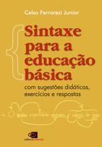 Livro - Sintaxe para a educação básica Livro - Sintaxe para a educação básica