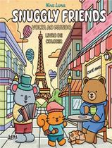 Livro - Snuggly Friends - Volta Ao Mundo - Livro De Colorir - Convencional