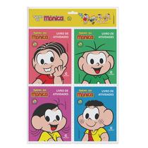Livro - Solapa pop com 4 minilivros de atividades - Turma da Mônica Livro - Solapa pop com 4 minilivros de atividades - Turma da Mônica