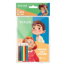 Livro - Solapa pop minilivro ler e colorir com lápis - Pixar Livro - Solapa pop minilivro ler e colorir com lápis - Pixar