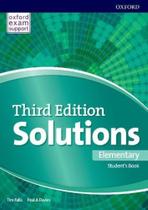 Livro - Solutions Elementary Sb Pack - 3rd Ed - Oup - Oxford University
