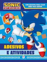 Livro - Sonic - Adesivos e atividades