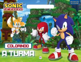 Livro - Sonic - Colorindo a turma