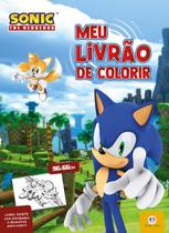 Livro - Sonic - Meu livrão de colorir