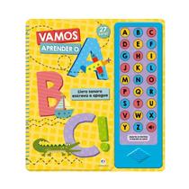 Livro Sonoro Infantil Vamos Aprender O ABC