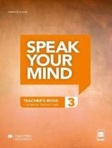 Livro - Speak Your Mind 3 TeacherS Edition With App