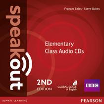 Livro - Speakout Elementary 2Nd Edition Class CDs (3) (British English)