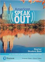 Livro - Speakout Starter 2E American - Student Book with DVD-ROM and MP3 Audio CD& MyEnglishLab
