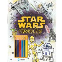 Livro - STAR WARS DOODLES LER E COLORIR COM LAPIS