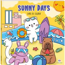 Livro - Sunny Days - Para Colorir