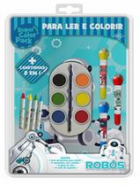 Livro - Super Color Pack - Robôs