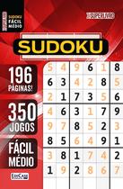 Livro - Super Livro Sudoku ed.04 - 196 págs. - Fácil/Médio Livro - Super Livro Sudoku ed.04 - 196 págs. - Fácil/Médio