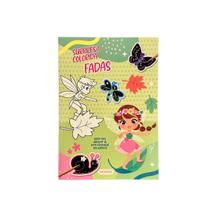 Livro - Surpresa Colorida: Fadas - Raspe para descobrir as cores escondidas nos adesivos! Livro - Surpresa Colorida: Fadas - Raspe para descobrir as cores escondidas nos adesivos!