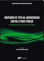 Livro - Suspensão de tutelas jurisdicionais contra o poder público