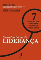 Livro - Sustentabilidade da liderança