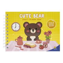 Livro - Sweet Coloring Book: Cute Bear Livro - Sweet Coloring Book: Cute Bear