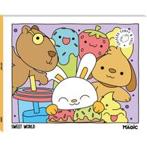 Livro - Sweet World - Livro de Colorir Livro - Sweet World - Livro de Colorir