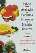 Livro - Tabela para avaliação de consumo alimentar em medidas caseiras